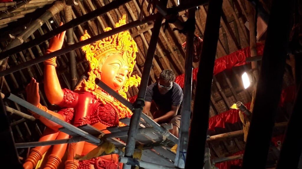 Is the creative economy around Durga Puja back on track in West Bengal ?