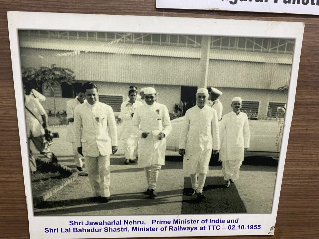 Nehru Visiting ICF