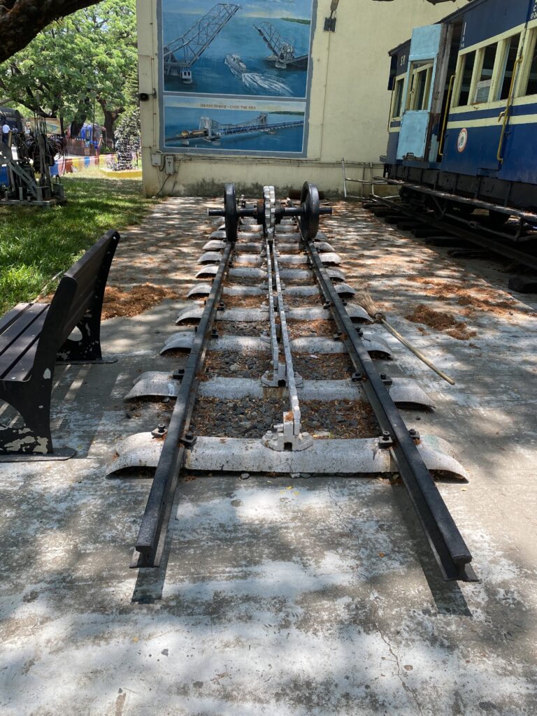 Rack and Pinion System of Track at Ooty