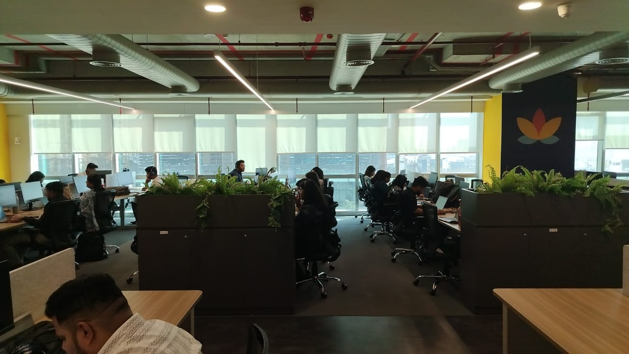Working people in Tech Company