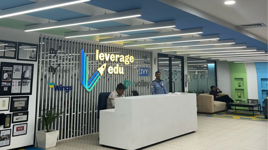 Leverage Edu- A study abroad Edtech company (Credit: Bhumika Sharma)