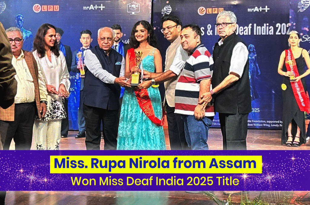 The Struggle and Victory of Miss Deaf India 2025 Rupa Nirola