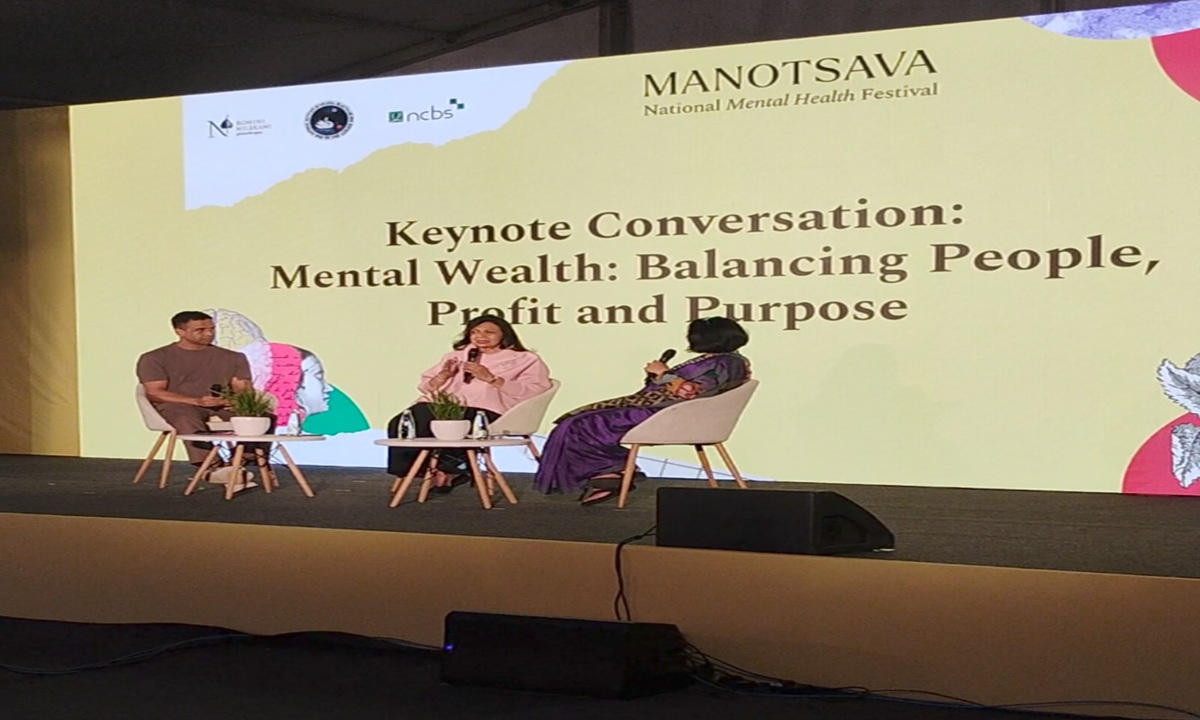 Nithin kamath, Kiran Mazumdar Shah and Rohini Nilekani