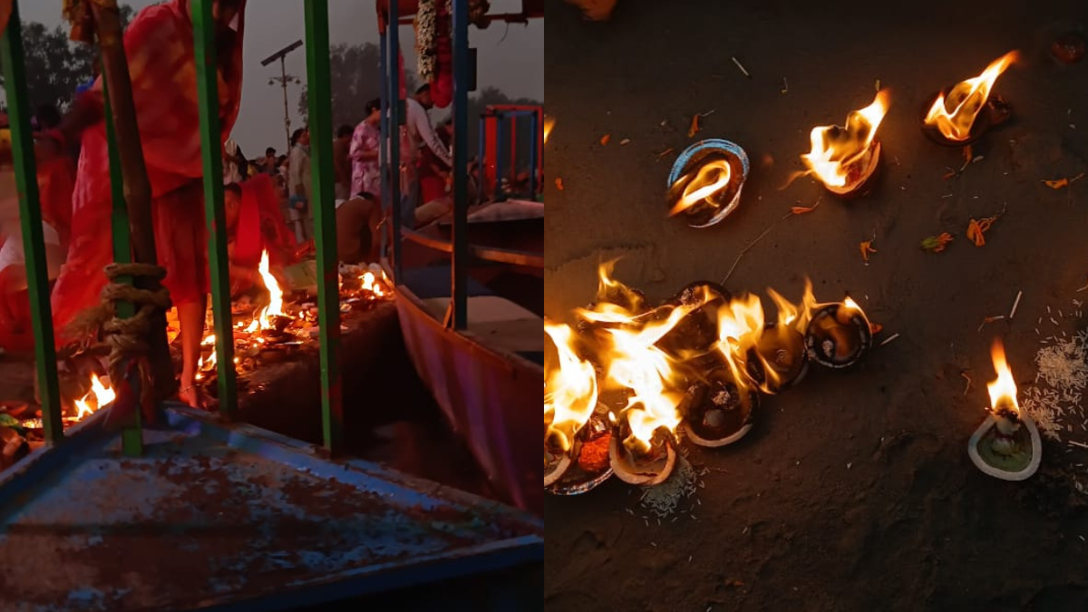 Rituals at Yamuna Ghat