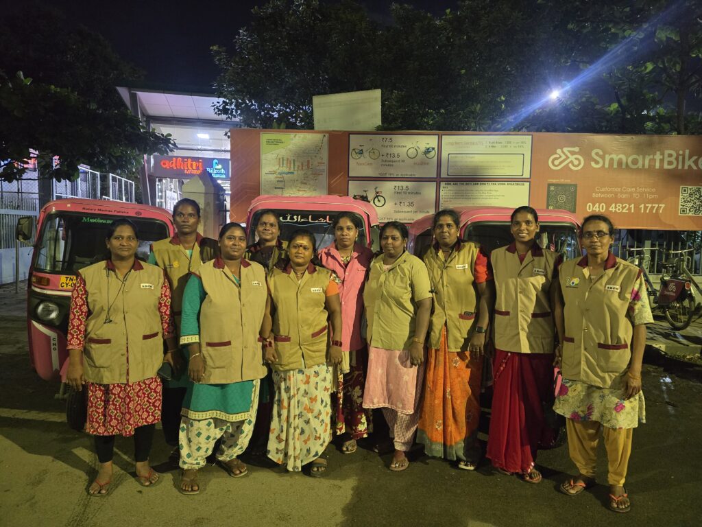 Women led auto driven in Chennai